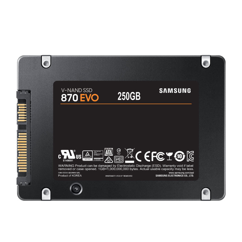 HDSSD 2.5 (Sata) 250GB Samsung 870 EVO Basic 