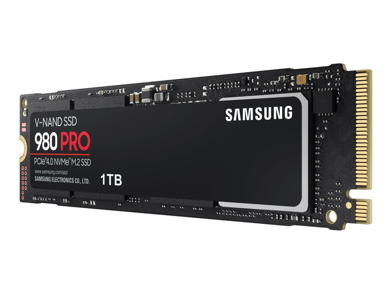 Твердотельный накопитель M.2 1 ТБ Samsung 980 PRO NVMe PCIe 4.0 x 4, розничная продажа