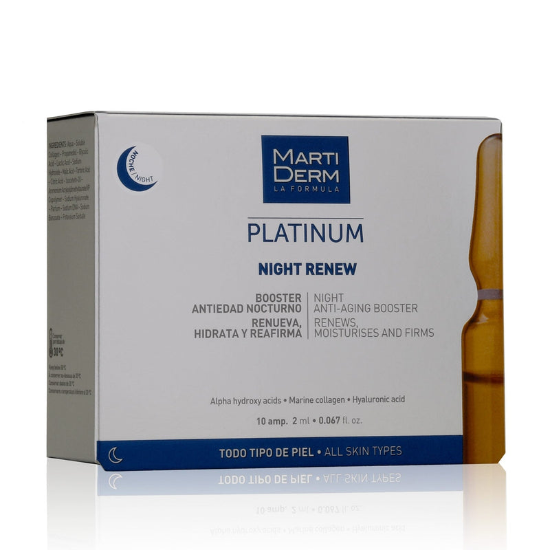 MARTIDERM NIGHT RENEW AMPOULES FOR NIGHT RENEW, 10 AMP. 