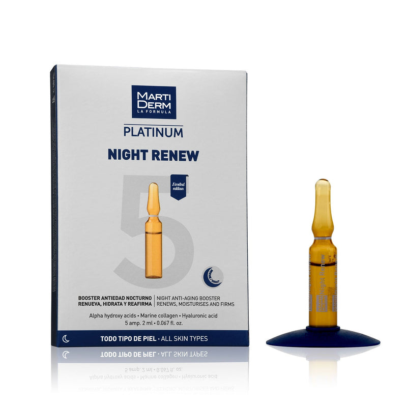 MARTIDERM NIGHT RENEW AMPOULES FOR NIGHT RENEW. 5 AMP. 