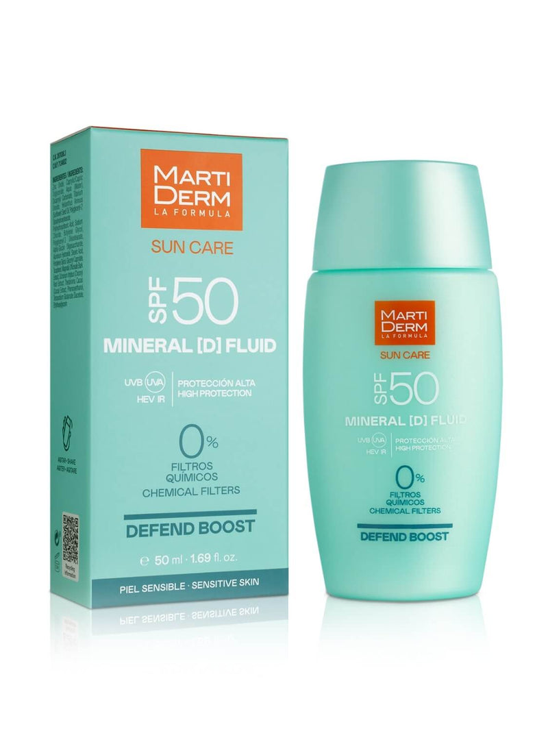 MARTIDERM mineral fluid facial sunscreen SPF 50, 50 ml 
