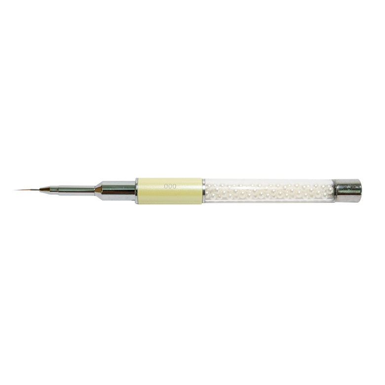 Teptukas nagų dailei Osom Professional Pure Kolinsky Nail Art Brush Round White Pearl Series N0760PG000, 000