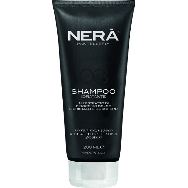NERA 03 Moisturizing Shampoo With Sweet Fennel & Sugar Drėkinamasis šampūnas su pankolio ekstraktu, 200ml