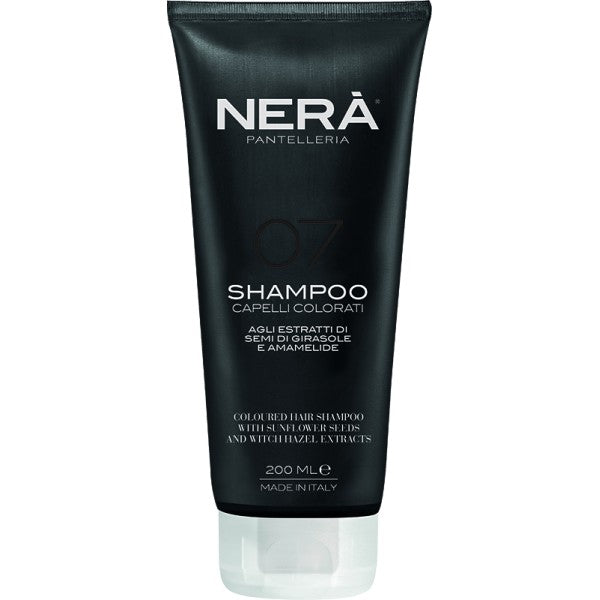 NERA 07 Colored Hair Shampoo с семенами подсолнечника Шампунь для окрашенных волос, 200мл