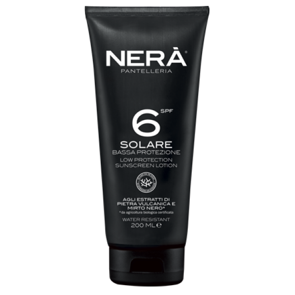 NERA Low Protection Sunscreen Lotion SPF6 Apsauginis kremas nuo saulės, 200ml