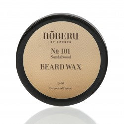 noberu No 101 Beard Wax Sandalwood Beard wax, 50ml 