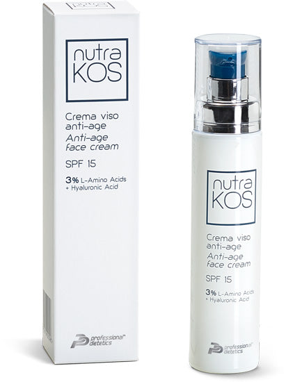 Nutrakos Anti-Aging Face Cream SPF 15 - крем для лица с гиалуроновой кислотой и аминокислотами 50 мл