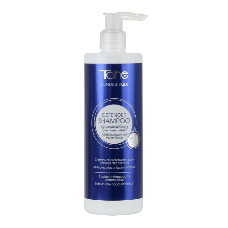 Apsauginis ir gelsvą atspalvį neutralizuojantis šampūnas šviesintiems plaukams Bonder Plex TAHE, 400 ml. - 1000 ml.