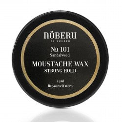 noberu No 101 Mustache Wax Strong Hold Strong hold mustache wax, 25ml 