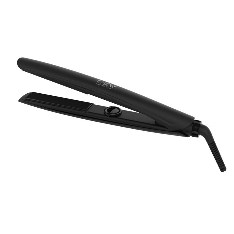 Выпрямитель для волос OSOM Professional OSOM196, 130-230С, цвет черный, с керамической пластиной