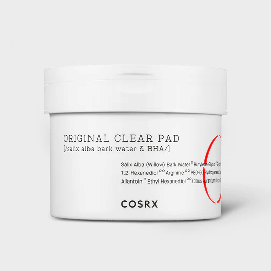 COSRX One Step Original Clear Pad cleansing discs for the face, 70 pcs.