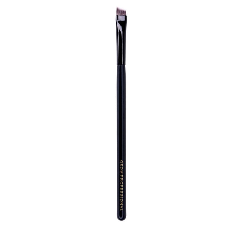 Кисть косметическая OSOM Professional Angled Eyebrow Brush, крестообразная, для бровей