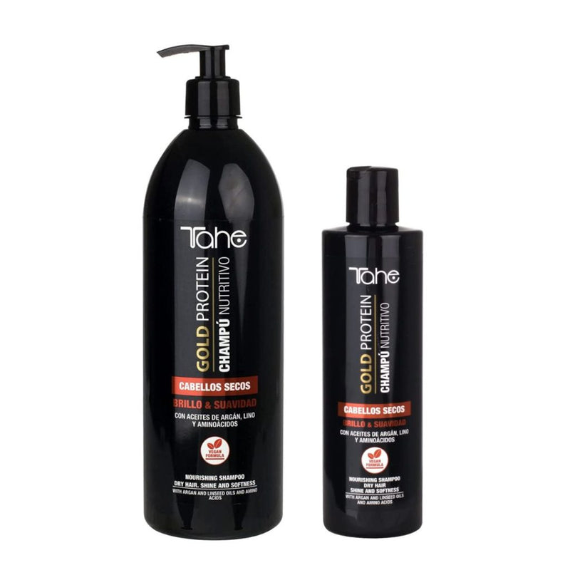 Nourishing shampoo for dry hair Gold Protein TAHE