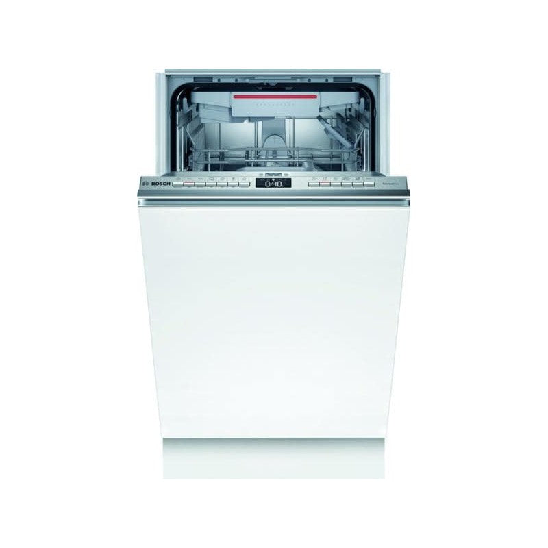 Встраиваемая посудомоечная машина BOSCH SPH4HMX31E, Класс энергопотребления E, Ширина 45 см, ExtraDry, Home Connect, AquaStop, 6 программ, Led Spot