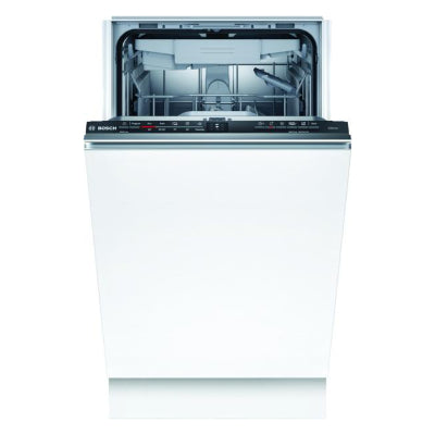 BOSCH Built-In Dishwasher SPV2XMX01E, Energy class F, 45 cm, Home Connect, EcoSilence, 5 programs, Aqua stop, Led Spot