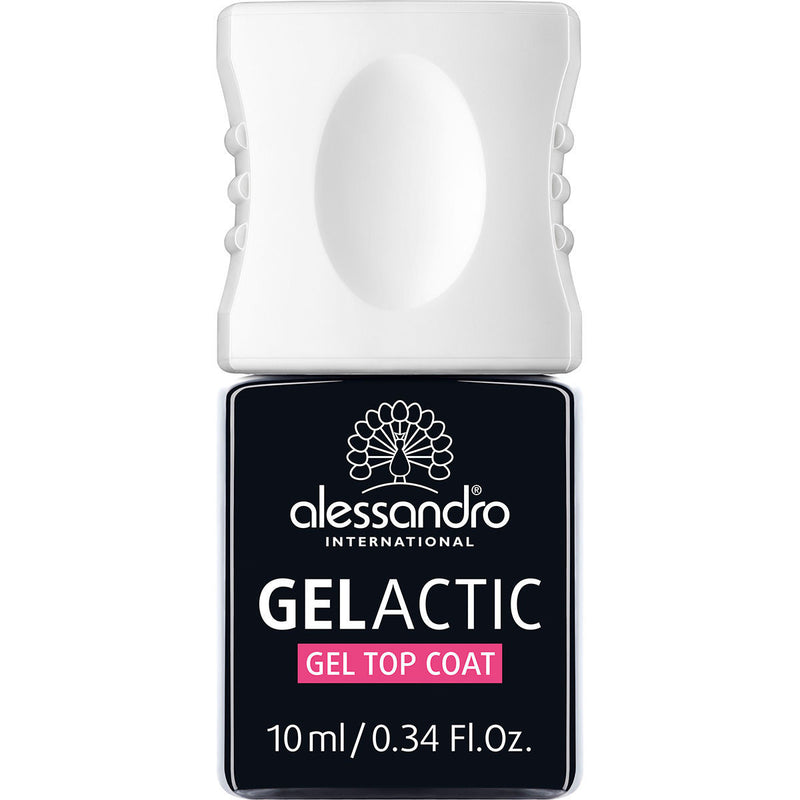 Alessandro GalacticTop Coat gel effect varnish protection 10ml + gift hand cream