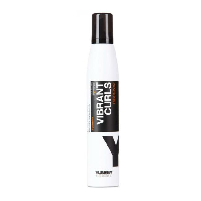 Yunsey Vibrant Curls Hair styling foam 300 ml + gift Previa hair product