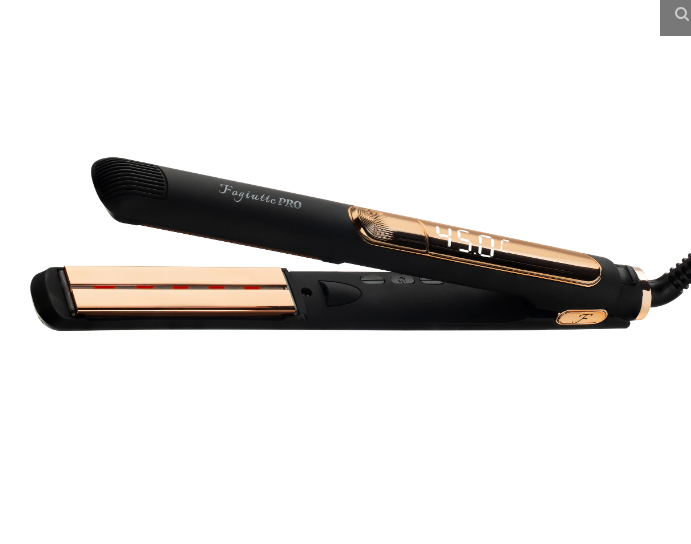 Infrared Rays Straightener With 6D Mirror Keratin Plates "Bomby Straight" +gift Applying vitamins for hair
