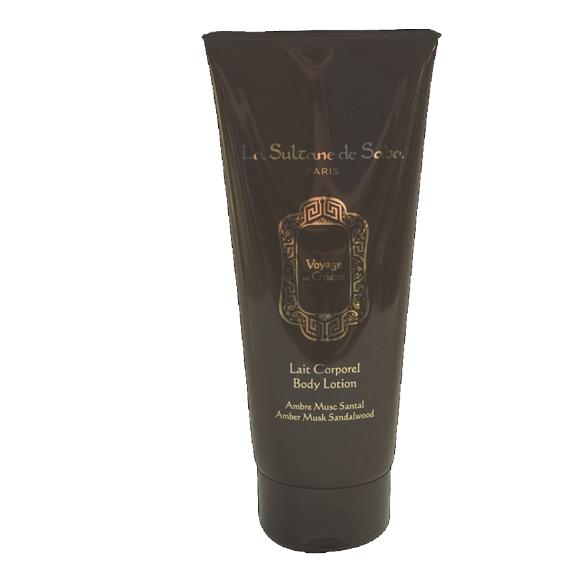La Sultane de Saba Body Lotion Orient Amber Musk Sandalwood + gift CHI Silk Infusion Silk for hair