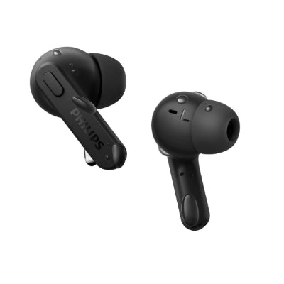 Philips True Wireless Headphones TAT2206BK/00, IPX4 water protection, Up to 18 hours play time, Black