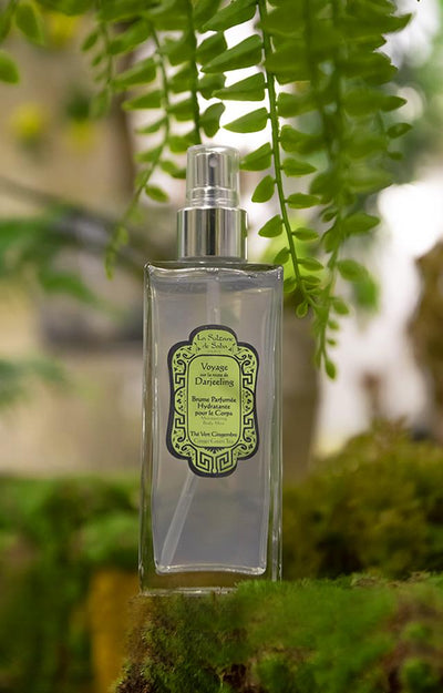 La Sultane de Saba Darjeeling Moisturizing body mist - ginger green tea 200 ml +gift CHI Silk Infusion Silk for hair 