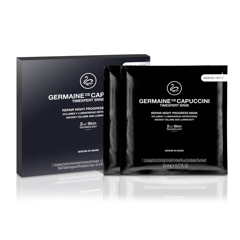 Germaine de Capuccini TIMEXPERT SRNS REPAIR NIGHT PROGRESS MASK face mask 2 pcs. +gift T-LAB Shampoo/conditioner