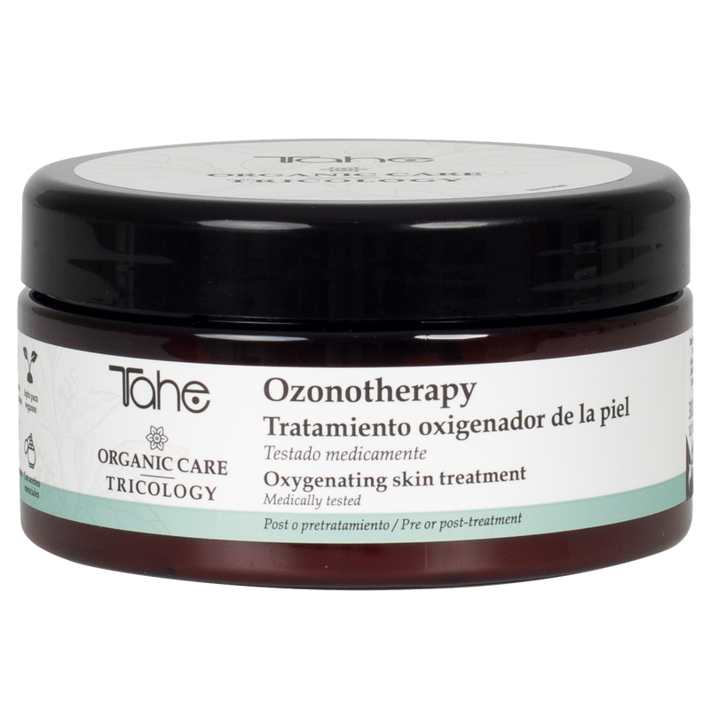 Plaukus stiprinanti ozono terapijos procedūra Organic Care Tricology, TAHE, 300ml.