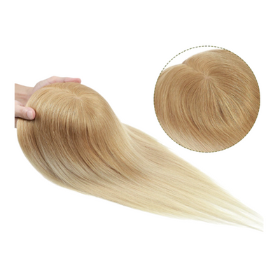 Natural hair toupee 13 cm x 17 cm
