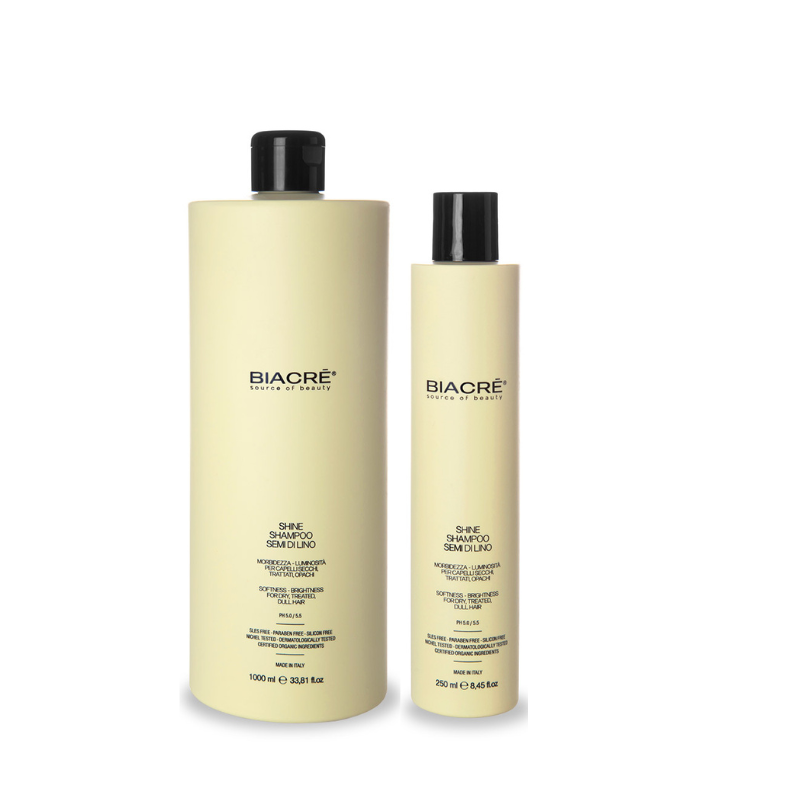 BIACRÉ shine-giving hair shampoo
