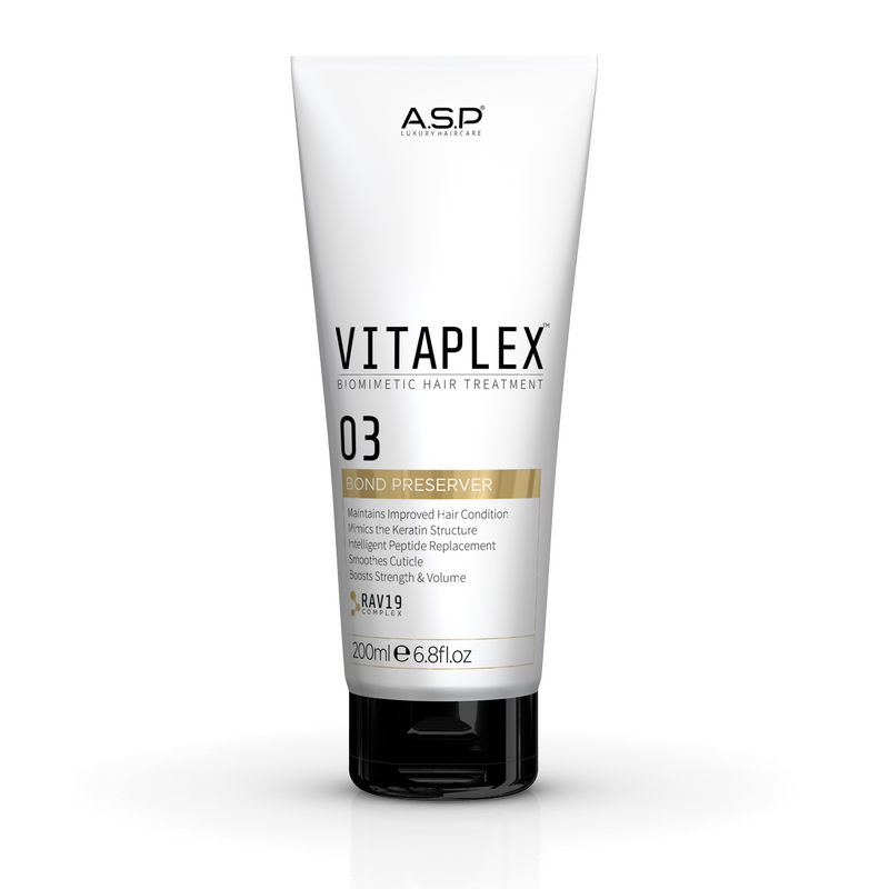ASP Vitaplex revoliucinė plaukų atstatymo terapija 3 plaukus stiprinanti priemonė 200ml