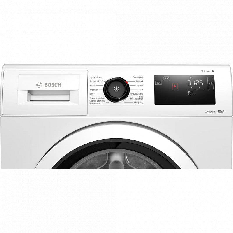 BOSCH Washing machine WAU28RHISN, Energy class A, 9 kg, 1400rpm, Depth 59 cm, EcoSilence