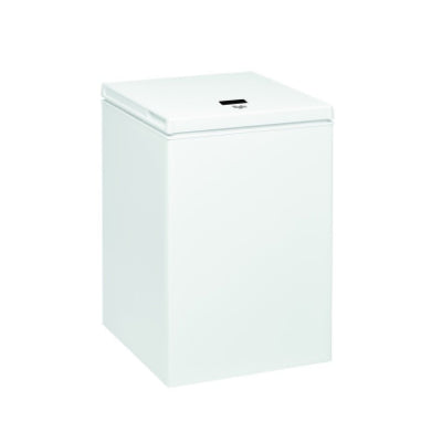 WHIRLPOOL Freezer box WH1410 E2, Energy class F, 132L, Height 86.5 cm, Fast Freeze, White