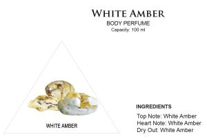 Raydan White Amber EDP Kvepalai 100 ml +dovana Previa plaukų priemonė