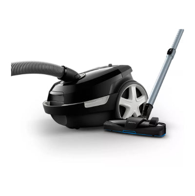 Philips 3000 series Bagged vacuum cleaner XD3112/09, 900W, TriActive, Deep Black