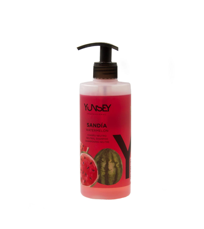 Yunsey Aromatic shampoo - watermelon scent 400 ml + gift Previa hair product 