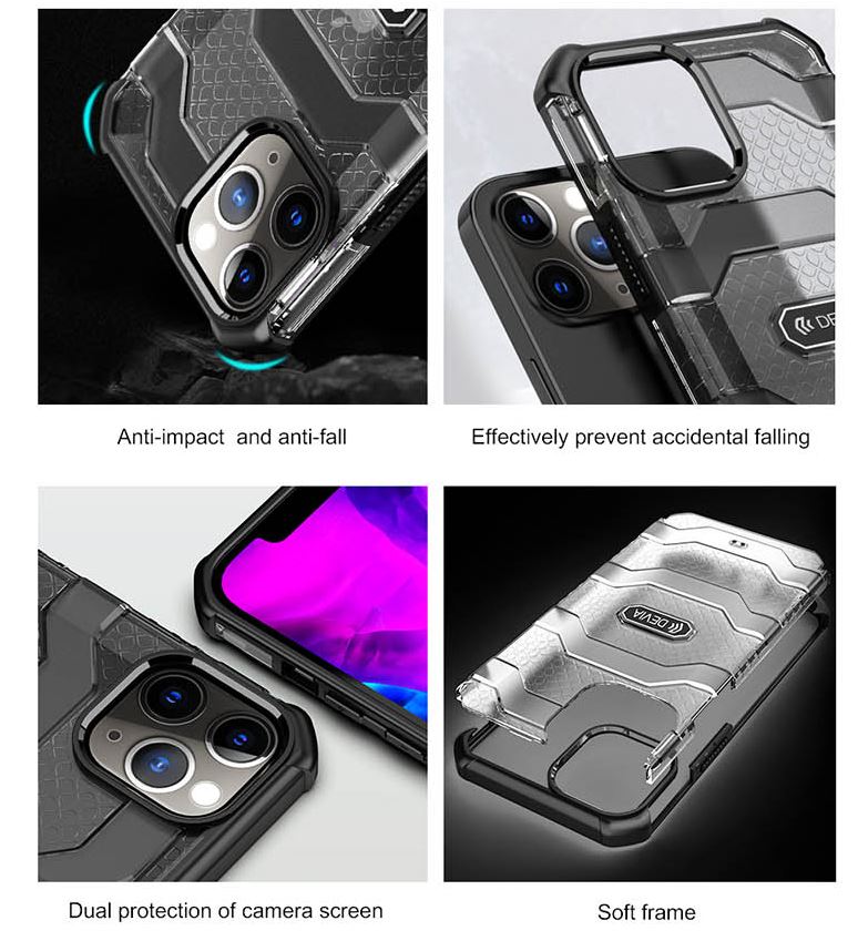 Devia Vanguard shockproof case iPhone 12 Pro Max black