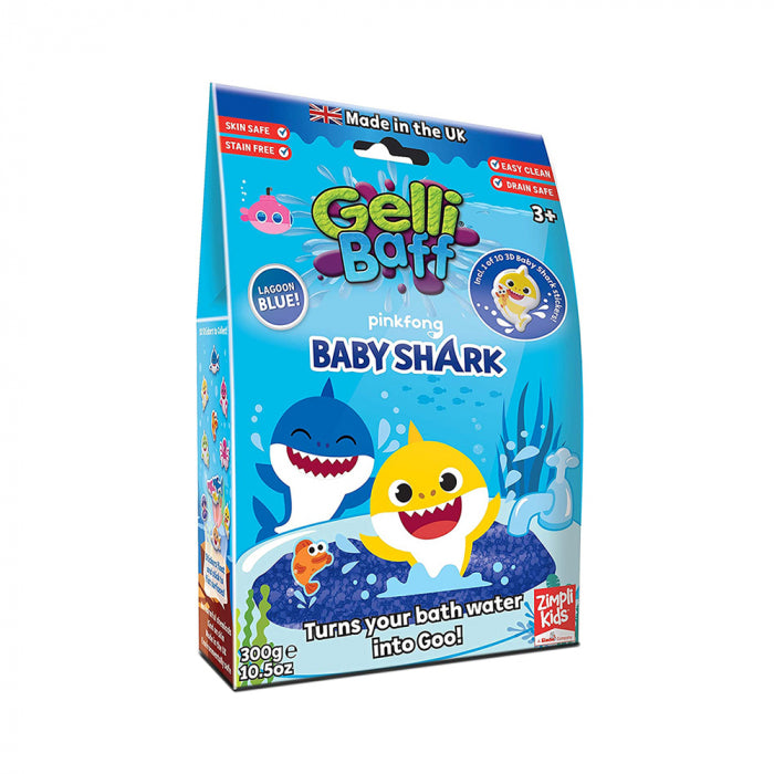 ZIMPLI KIDS želė žaidimams vonioje BABY SHARK