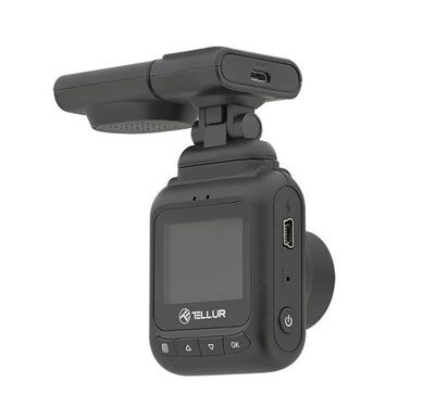 Tellur Dash Patrol DC2 FullHD 1080P, GPS черный