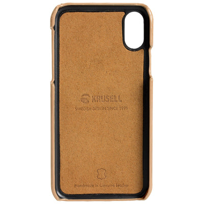 Krusell Sunne 2 Card Cover Apple iPhone XR vintage nude