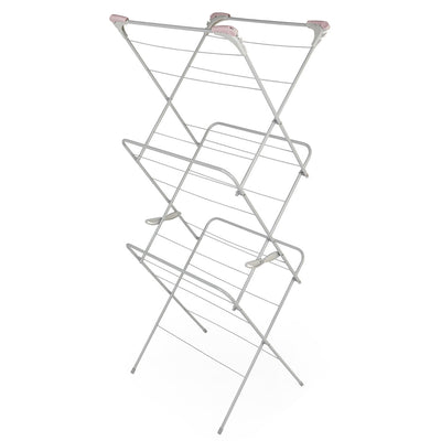 Russell Hobbs LA083357PINKFEU7 3-Tier clothes airer