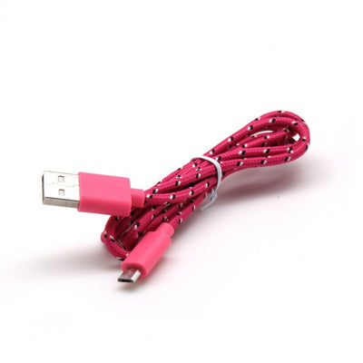Sbox USB-&gt;Micro USB 1M USB-1031P розовый
