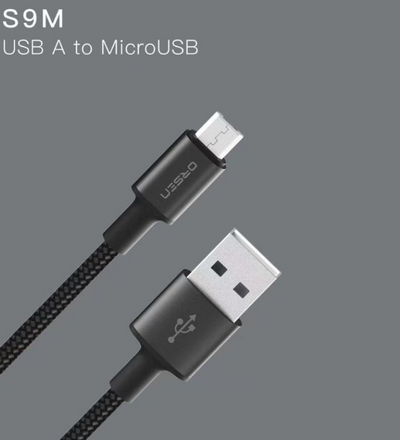 Orsen S9M USB A and Micro 2.1A 1m black