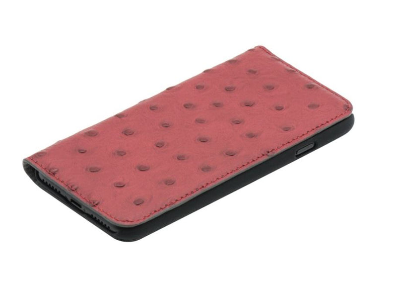 Tellur Book case Ostrich Genuine Leather for iPhone 7 ed