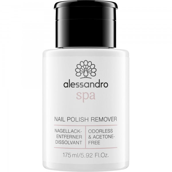 Alessandro NAIL POLISH REMOVER acetone-free nail polish remover 175ml + gift hand cream 