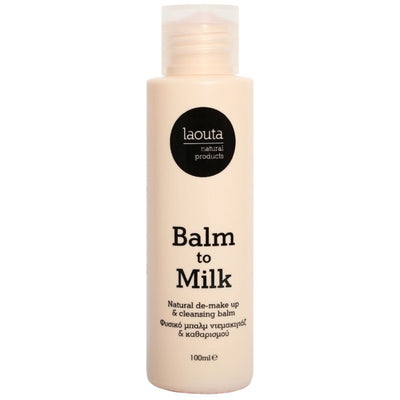 Масло для умывания Laouta Balm to Milk LAO0415, 100% натуральное, веганское, 100 мл