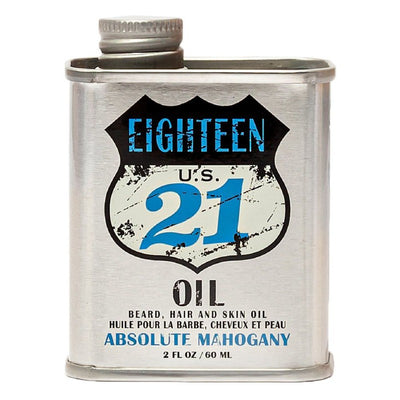 Aliejus barzdai, plaukams ir odai 18.21 Man Made Oil Absolute Mahogany, OIL2AM, 60 ml