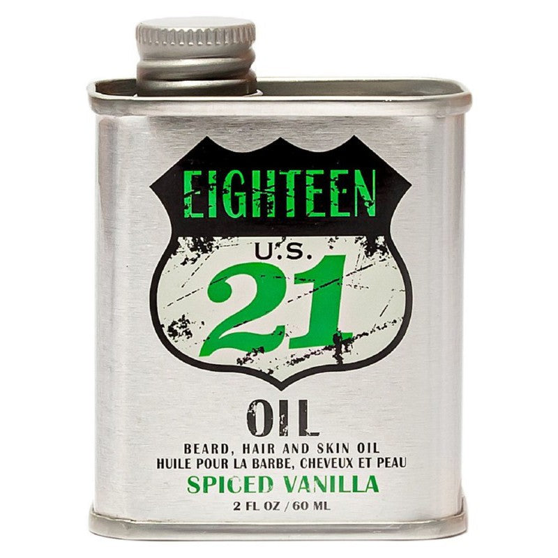 Oil for beard, hair and skin 18.21 Man Made Oil Spiced Vanilla, OIL2SV, 60 ml
