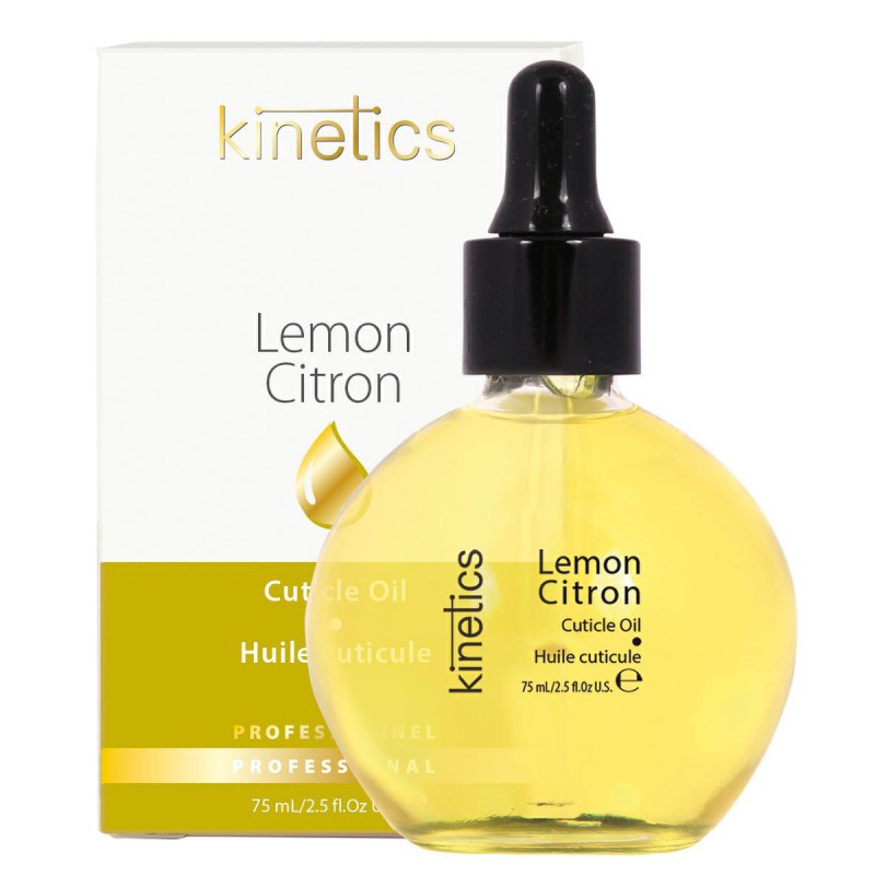Aliejus nagų odelėms Kinetics Professional Cuticle Oil Lemon su citrinų aliejumi