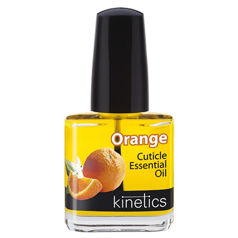 Aliejus nagų odelėms Kinetics Professional Cuticle Oil Orange su apelsinų aliejumi