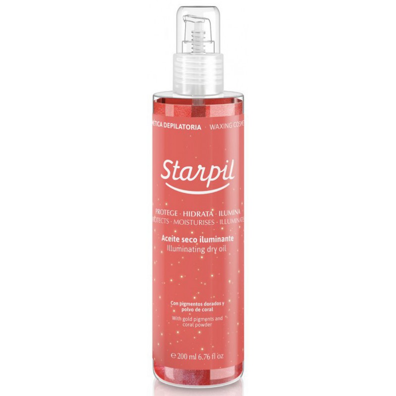 Oil after depilation Starpil Illuminating Dry Oil STR3010601006, moisturizing, 200 ml